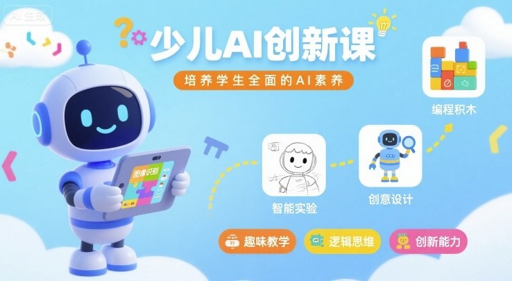 MIT少儿AI创新课,培养学生全面的AI素养【574MB/MP4】