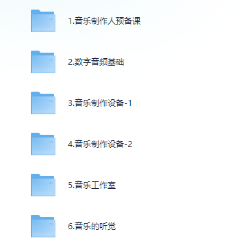 《独立音乐制作人》全套课程  【12.9G】