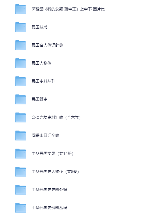 《民国珍稀资料图书合集》 [PDF]  [36.76GB]