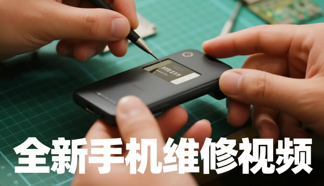 【教程】全新手机维修视频 mp4 【18.7GB】