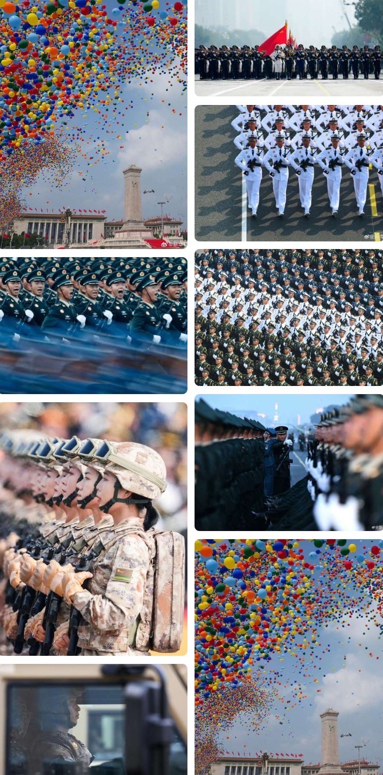 九三阅兵壁纸合集，4K超清，爱国主义 手机平板电脑壁纸 镜头下的中国 共和国最锋利的剑【375.3MB】