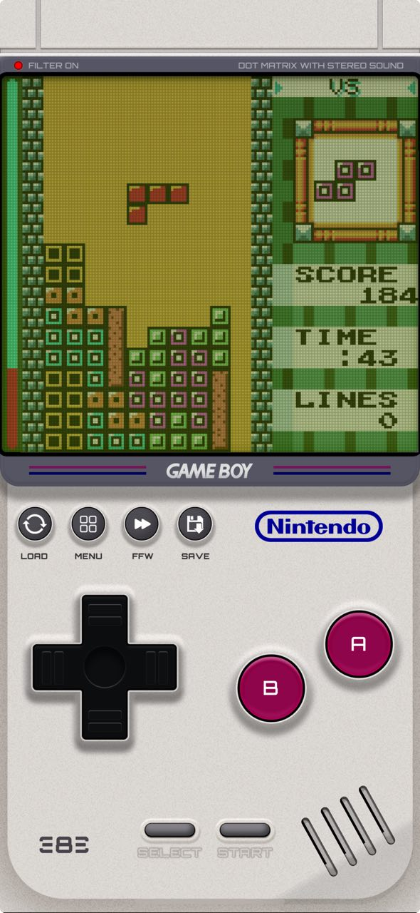 Tetris DX ROM 全平台 原版支持人机对战的彩色俄罗斯方块  [4.3MB]