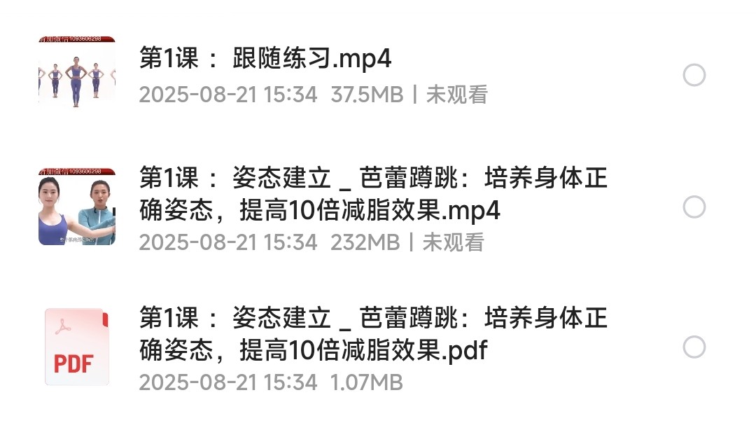 极速瘦身有氧操,高效燃脂不反弹,在家轻松跳出S型曲线【完结】【3.37GB】